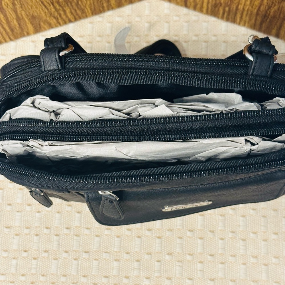 MultiSac Black Crossbody Bag - Picture 3 of 8